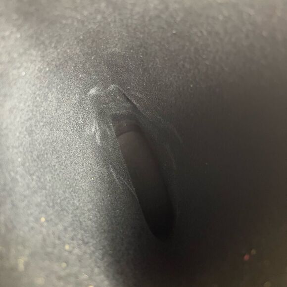 Juicy Couture Black rubber knee high rain boots with pink side logo design SZ9 - Picture 9 of 10